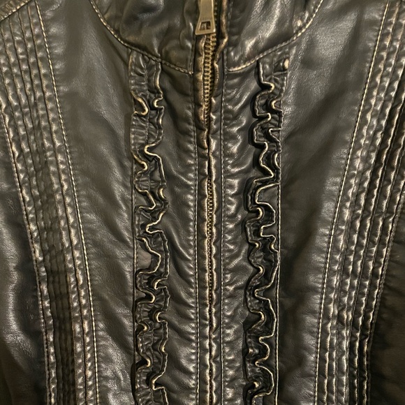 Faux Leather Jacket - Picture 2 of 3